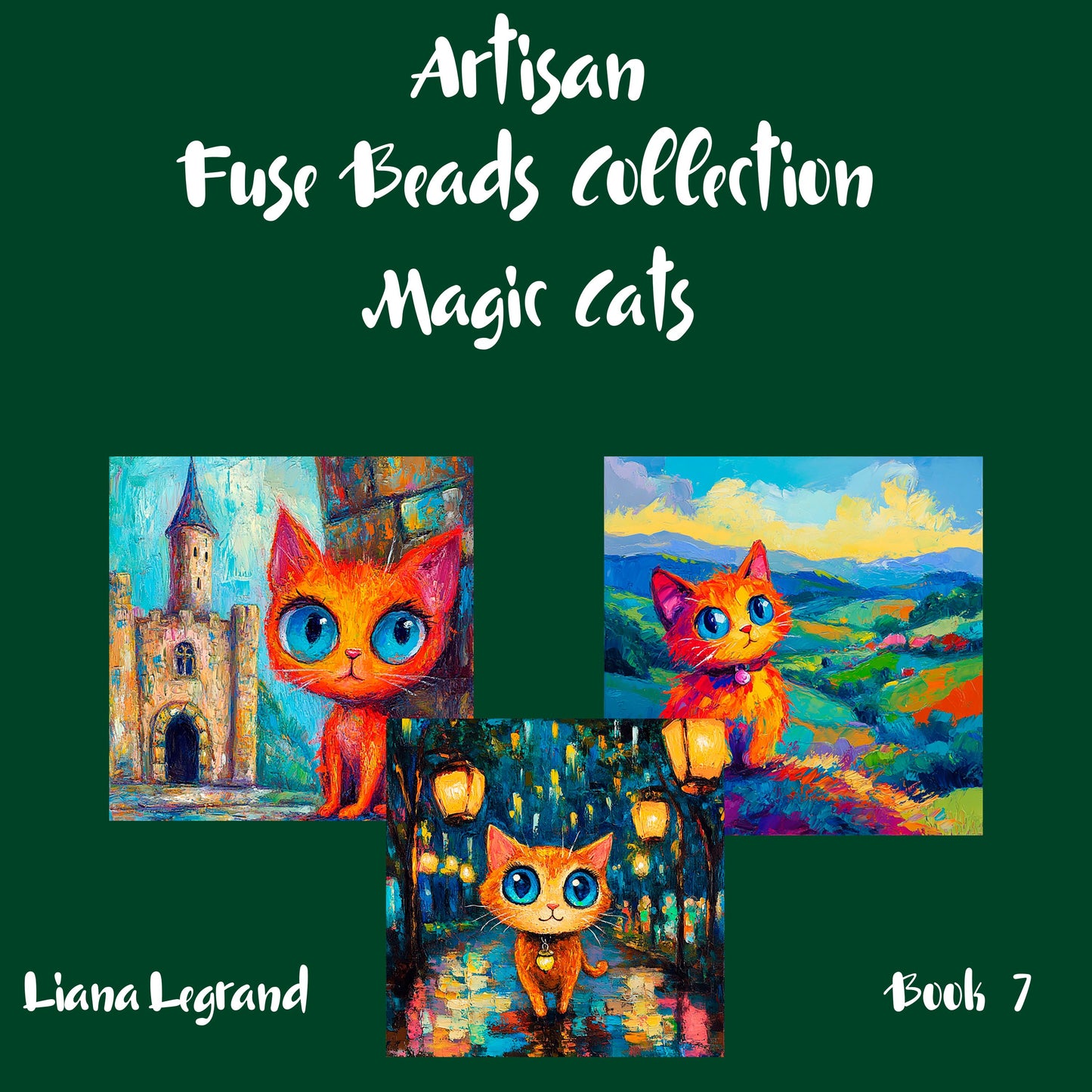 Fuse Beads Magic Cats - Book 7