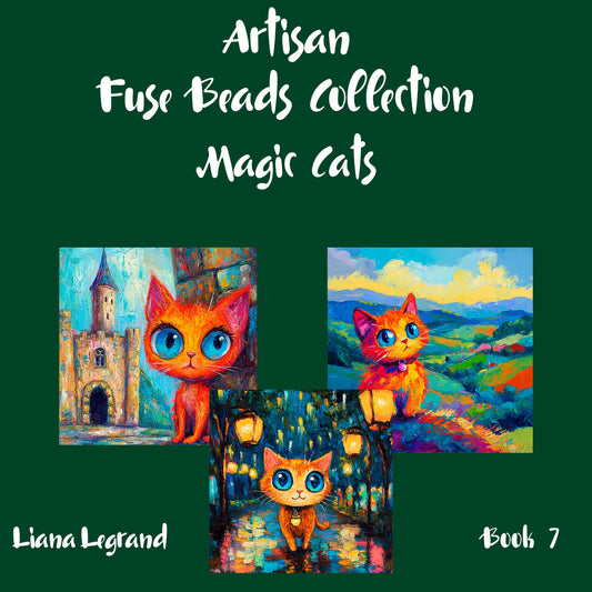 Fuse Beads Magic Cats - Book 7