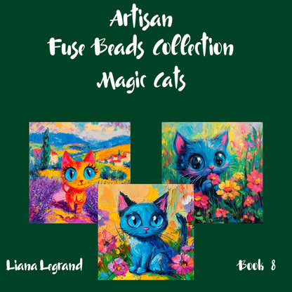 Fuse Beads Magic Cats - Book 8