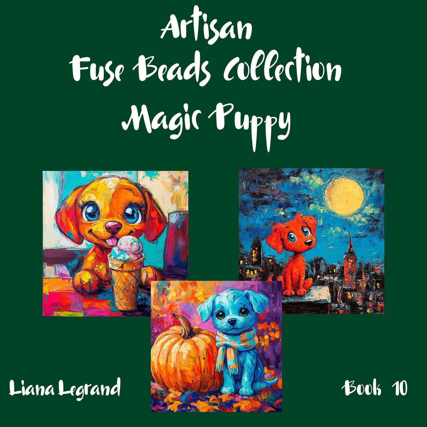 Fuse Beads Magic Puppy - Book 10