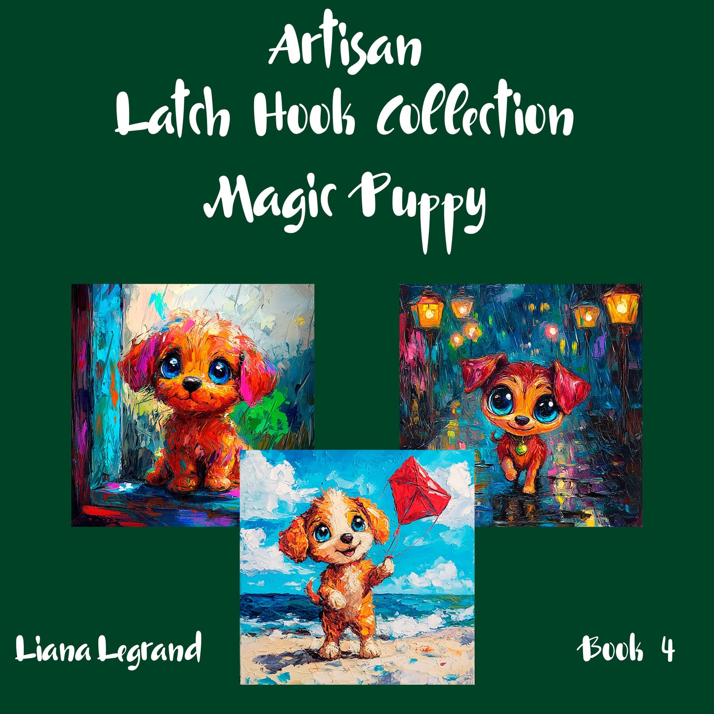 Latch Hook Magic Puppy - Book 4