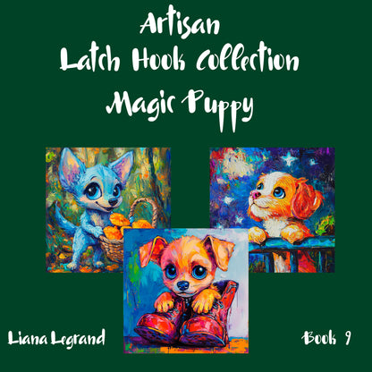 Latch Hook Magic Puppy - Book  11