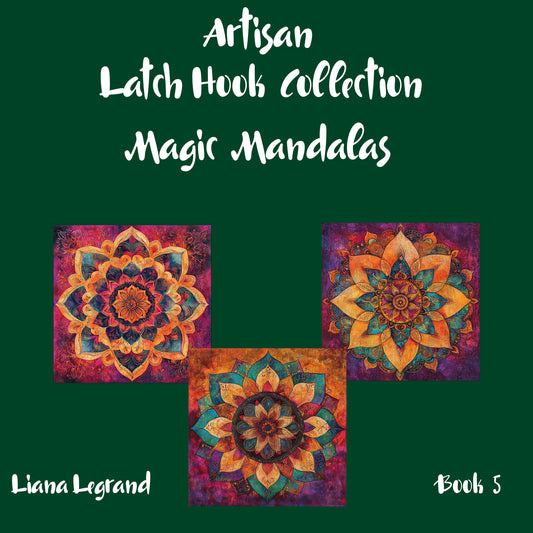 Latch Hook Mandalas - Book  5