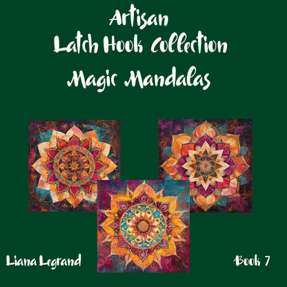 Latch Hook Mandalas - Book  7