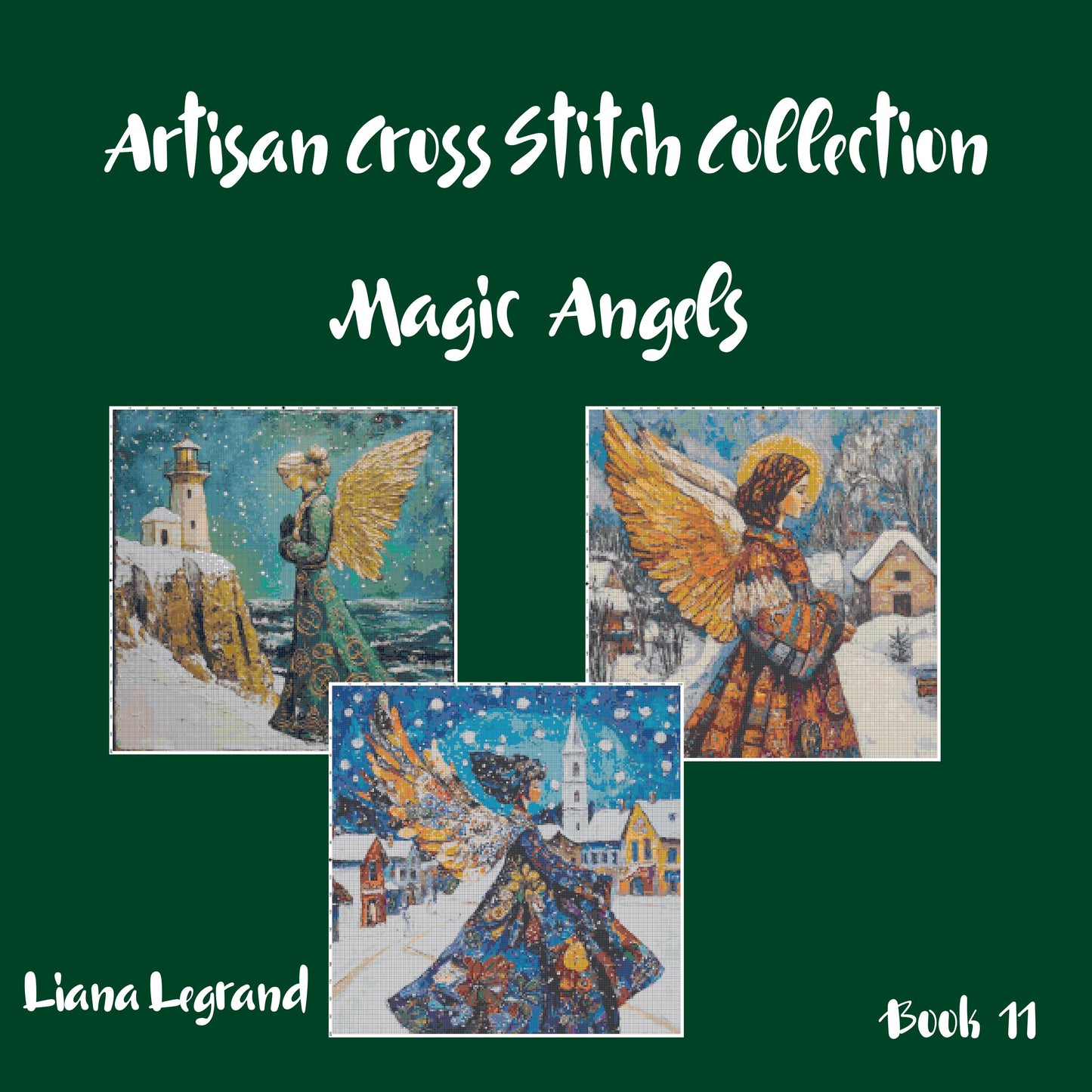 Angels: Christmas Cross Stitch Patterns - Book 11
