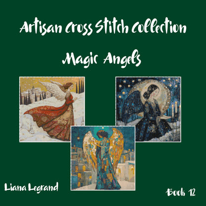 Angels: Christmas Cross Stitch Patterns - Book 12