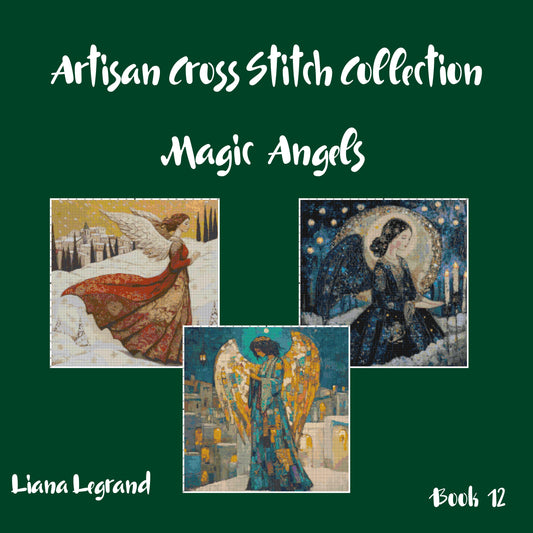 Angels: Christmas Cross Stitch Patterns - Book 12