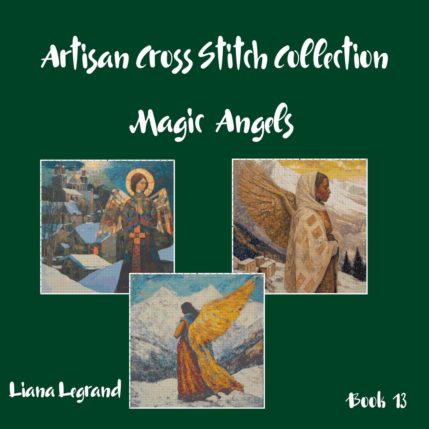 Angels: Christmas Cross Stitch Patterns - Book 13