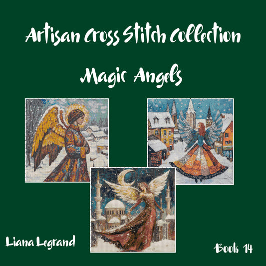 Angels: Christmas Cross Stitch Patterns - Book 14