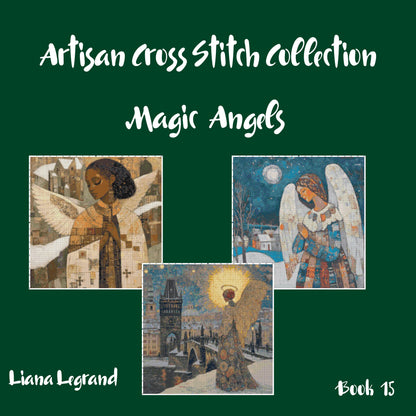 Angels: Christmas Cross Stitch Patterns - Book 15