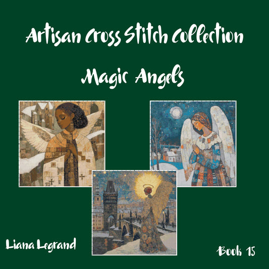 Angels: Christmas Cross Stitch Patterns - Book 15