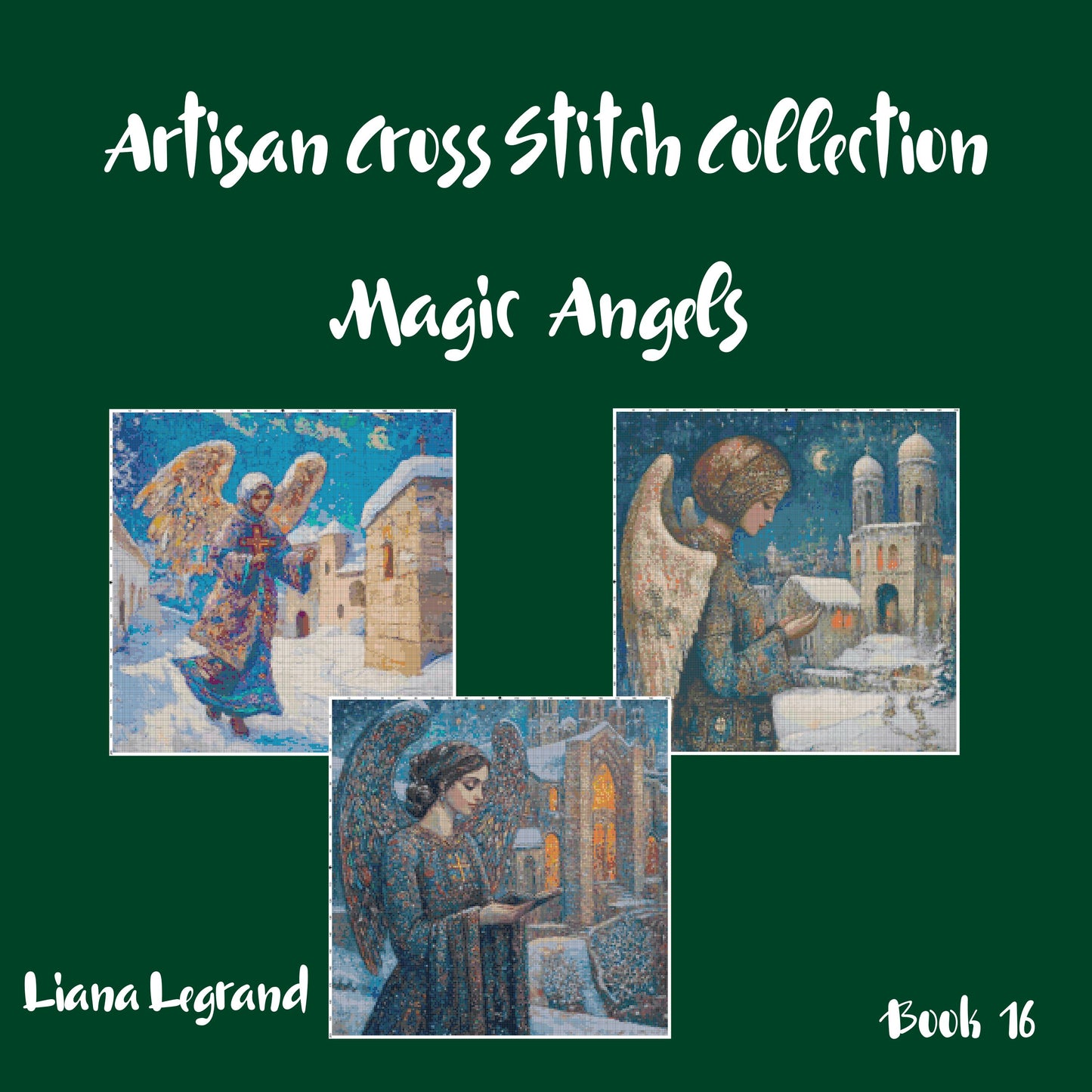Angels: Christmas Cross Stitch Patterns - Book 16