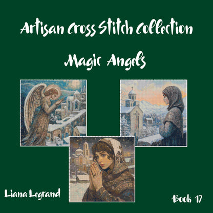 Angels: Christmas Cross Stitch Patterns - Book 17