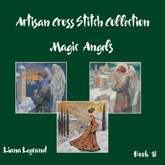 Angels: Christmas Cross Stitch Patterns - Book 18