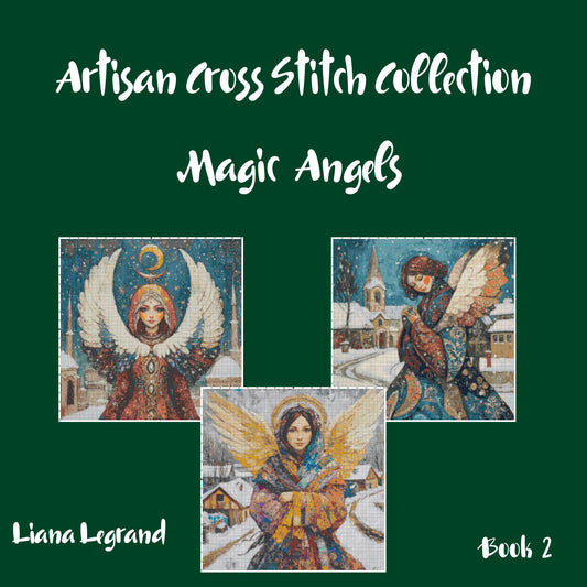 Angels: Christmas Cross Stitch Patterns - Book 2