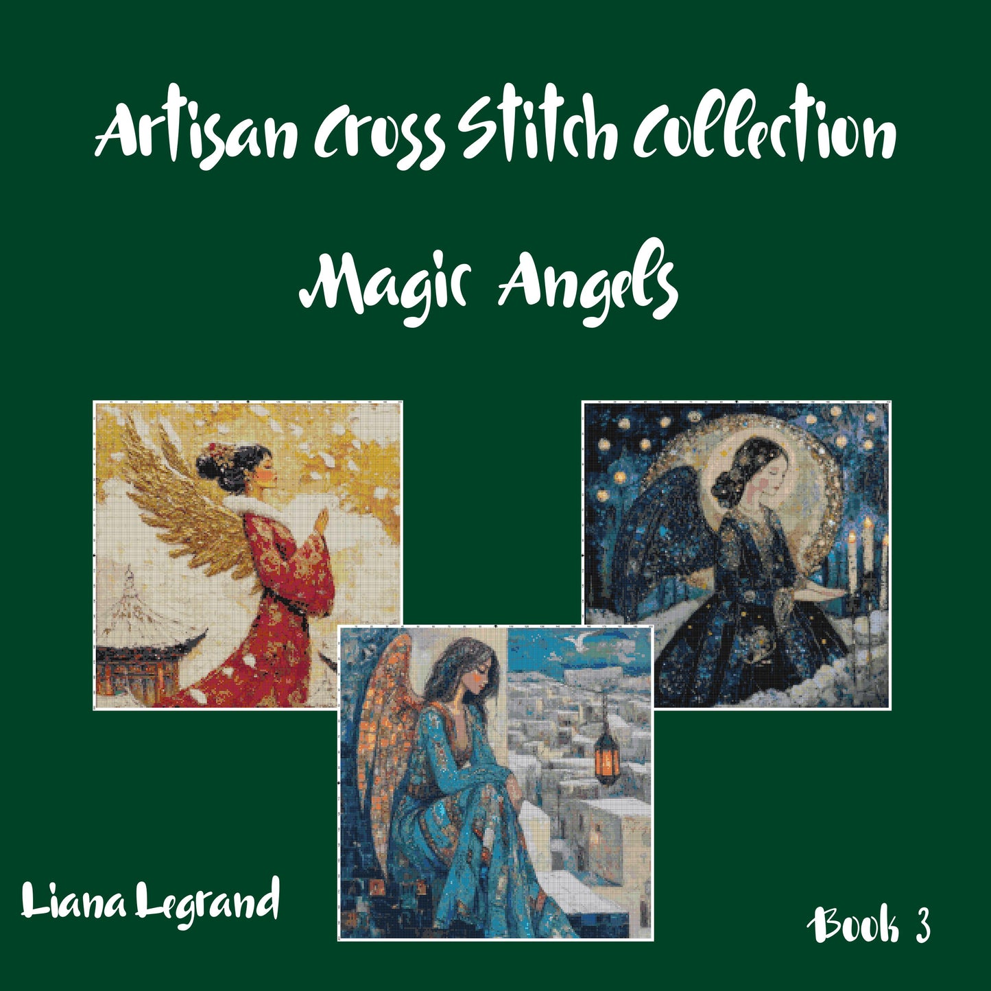 Angels: Christmas Cross Stitch Patterns - Book 3