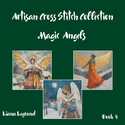 Angels: Christmas Cross Stitch Patterns - Book 4