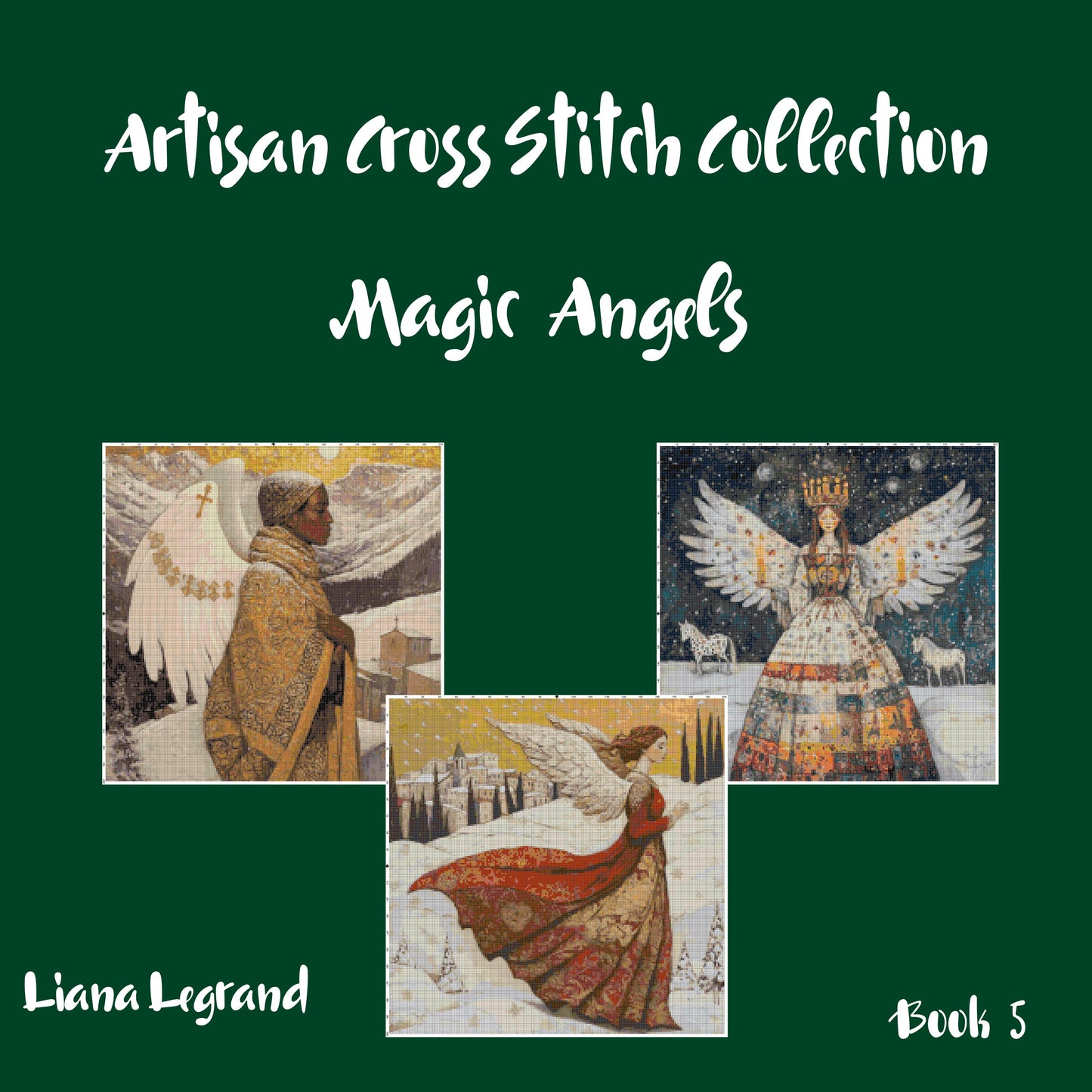 Angels: Christmas Cross Stitch Patterns - Book 5