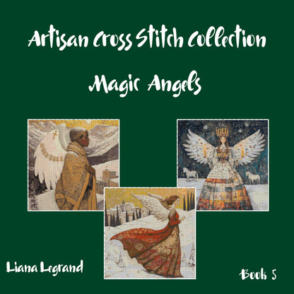 Angels: Christmas Cross Stitch Patterns - Book 5
