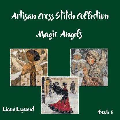 Angels: Christmas Cross Stitch Patterns - Book 6