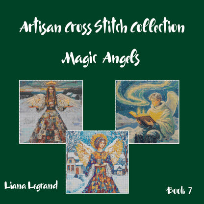 Angels: Christmas Cross Stitch Patterns - Book 7