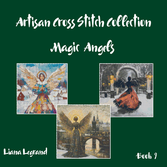 Angels: Christmas Cross Stitch Patterns - Book 9