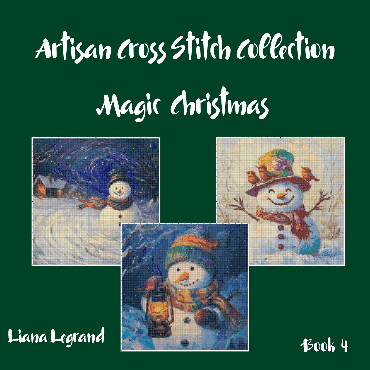 Magic Christmas: Christmas Cross Stitch Patterns - Book 4
