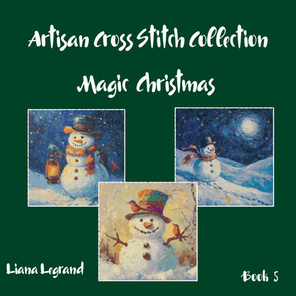 Magic Christmas: Christmas Cross Stitch Patterns - Book 5