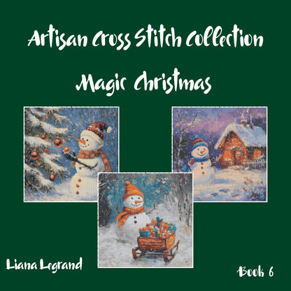 Magic Christmas: Christmas Cross Stitch Patterns - Book 6