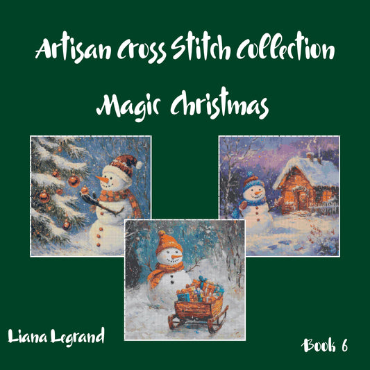 Magic Christmas: Christmas Cross Stitch Patterns - Book 6