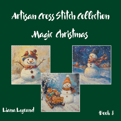 Magic Christmas: Christmas Cross Stitch Patterns - Book 8