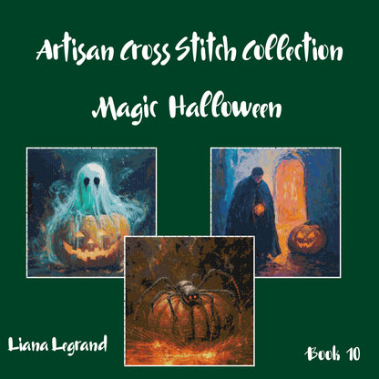 Magic Halloween: Cross Stitch Printable Patterns