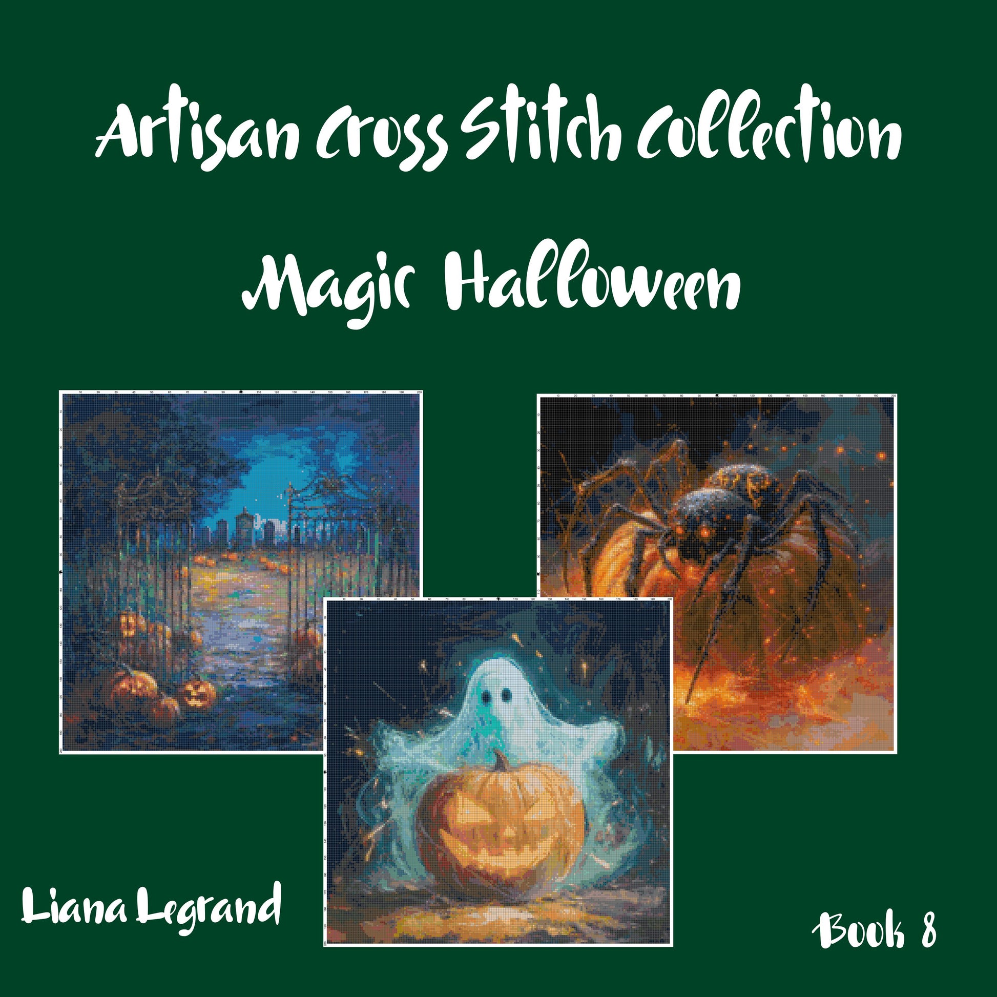 Magic Halloween: Cross Stitch Printable Patterns