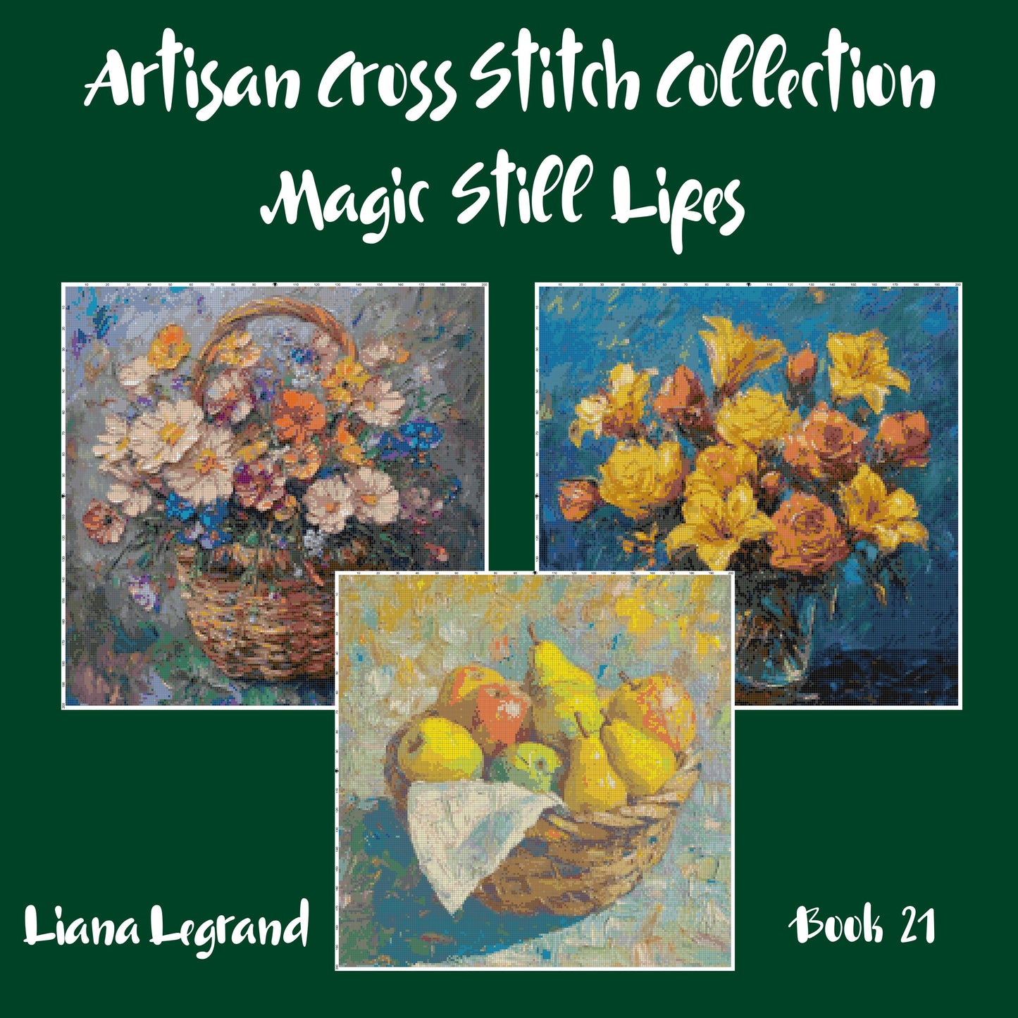Still Life Collection: Cross Stitch Patterns - Book 21