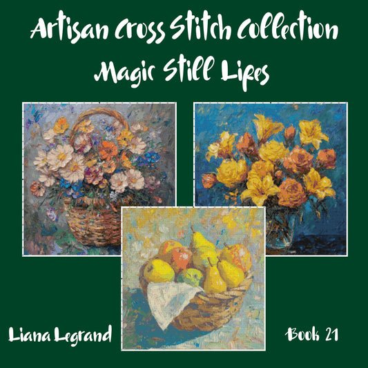 Still Life Collection: Cross Stitch Patterns - Book 21