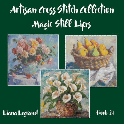 Still Life Collection: Cross Stitch Patterns - Book 24