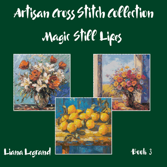 Still Life Collection: Cross Stitch Patterns - Book 3