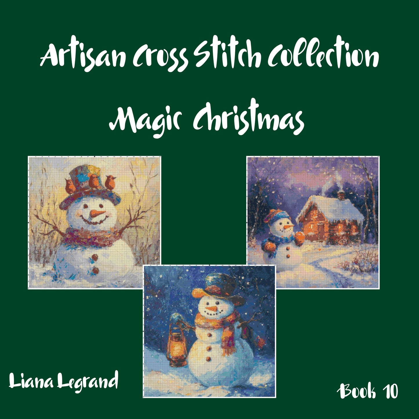 Magic Christmas: Christmas Cross Stitch Patterns - Book 10