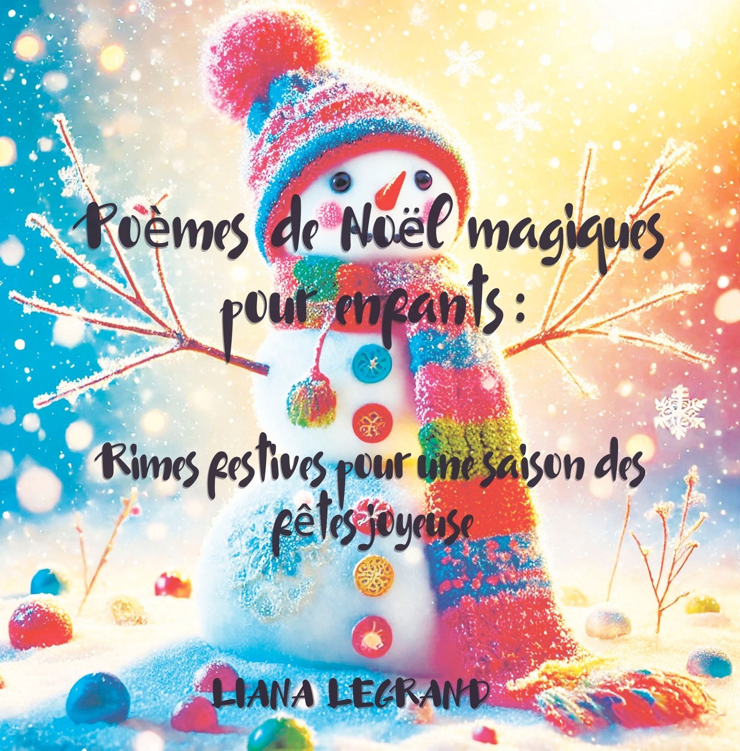 Winter Magic: Christmas & New Year Poetry Collection  - French Edition