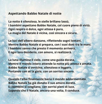 Winter Magic: Christmas & New Year Poetry Collection- Italian edition