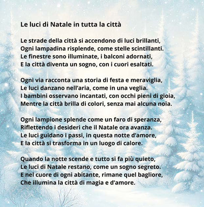 Winter Magic: Christmas & New Year Poetry Collection- Italian edition
