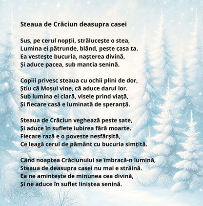 Winter Magic: Christmas & New Year Poetry Collection - Romanian edition