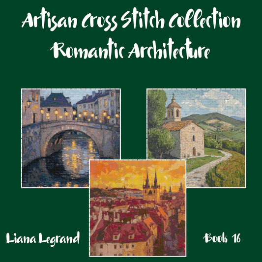 Romantic Architecture Collection: Cross Stitch Patterns - Book 16