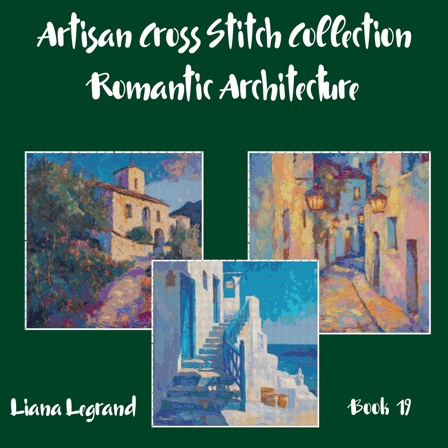 Romantic Architecture Collection: Cross Stitch Patterns - Book 19