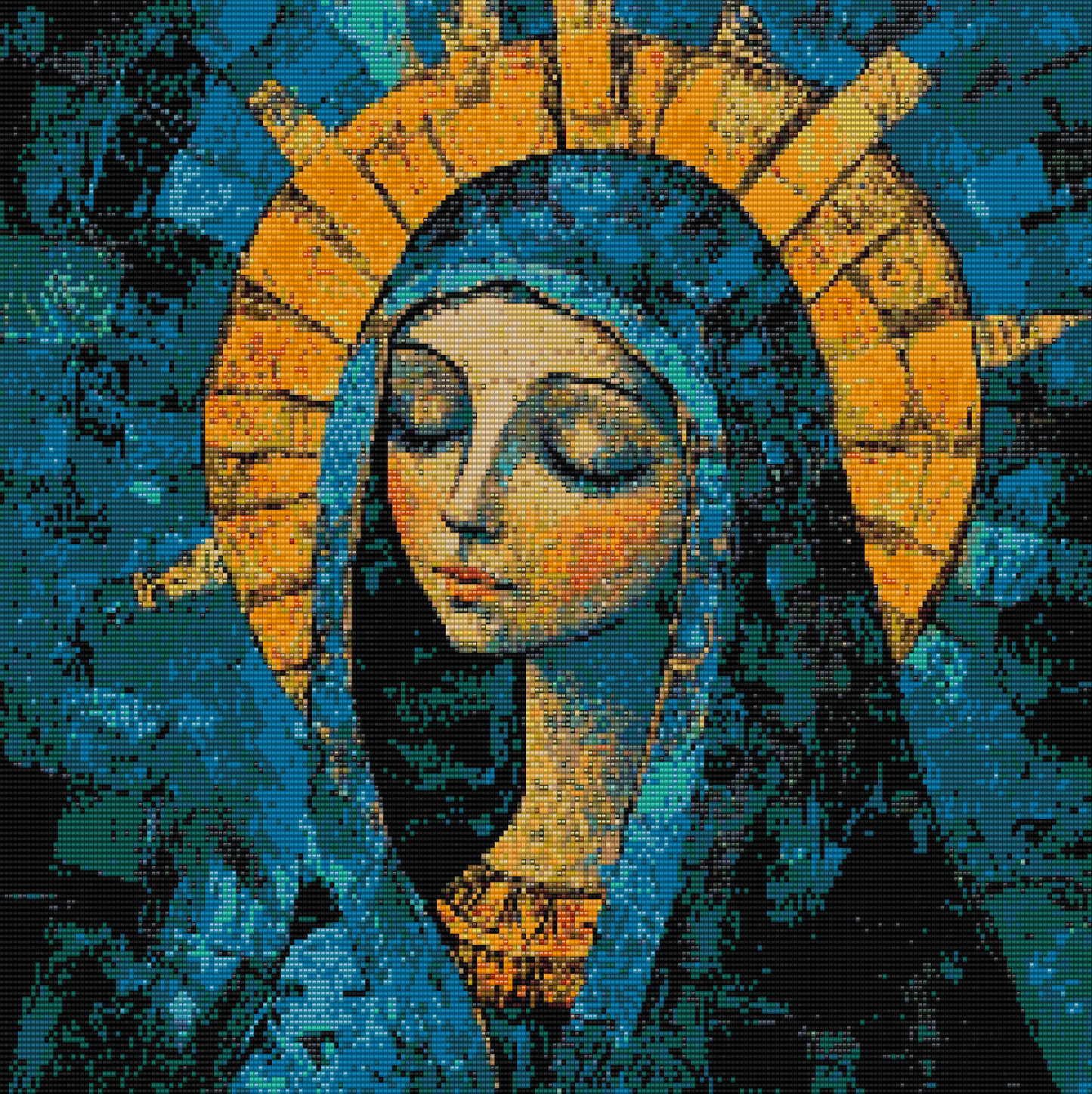 Bead Embroidery Religious Icons -  Book 9