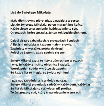Winter Magic: Christmas & New Year Poetry Collection - Polish edition