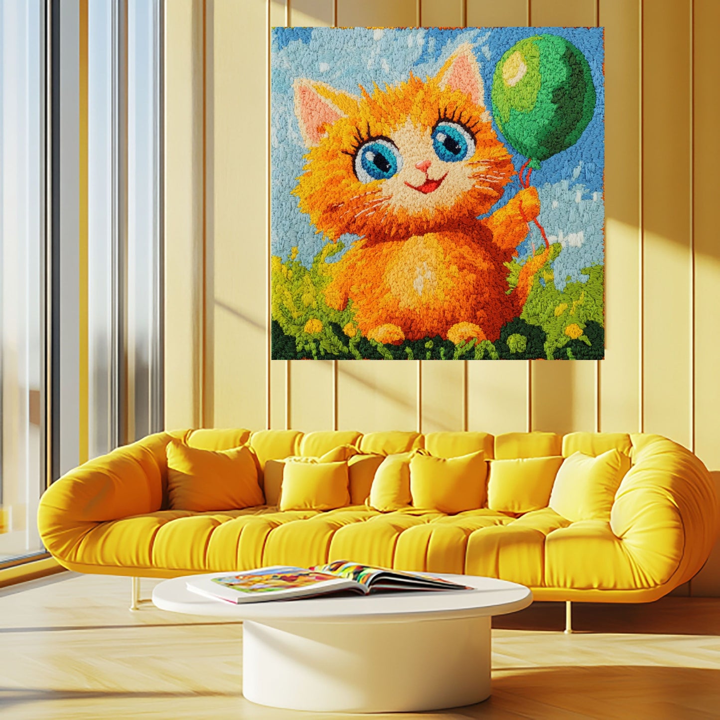 Latch Hook Magic Cats - Book 3