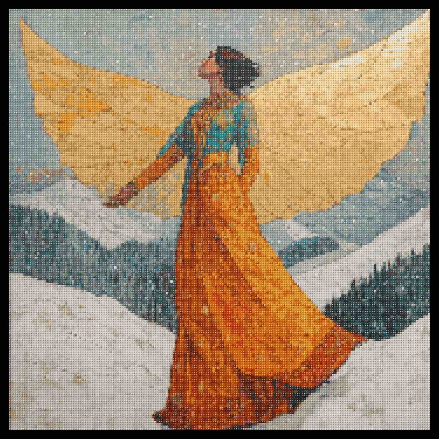 Diamond Painting Angels - Book 4