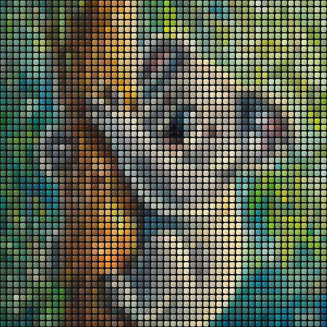 Fuse Beads Safari Baby Animals - Book 4