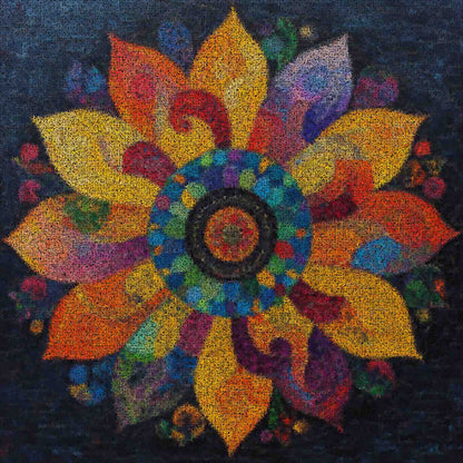 Latch Hook Mandalas - Book 1